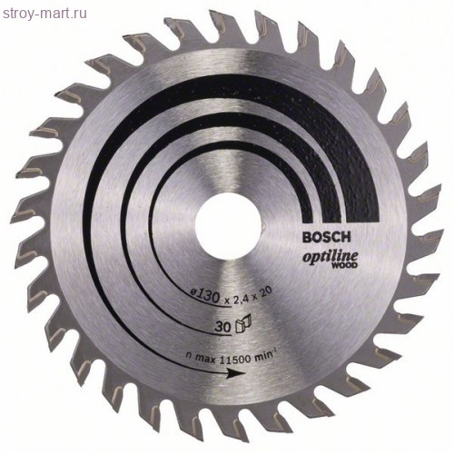 ЦИРКУЛЯРНЫЙ ДИСК 130Х20 30 OPTILINE - 2608640583