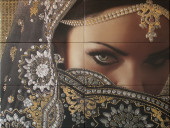 Mural Yasmin Negro Панно ( из 6 пл.) 75x100 Mural Yasmin Negro Панно ( из 6 пл.) 75x100