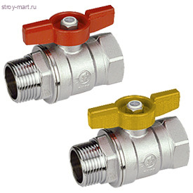 Кран шаровой латунь R254D хром Ду 15 ВР/НР бабочка Giacomini R254X023 Кран шаровой латунь R254D хром Ду 15 ВР/НР бабочка Giacomini R254X023