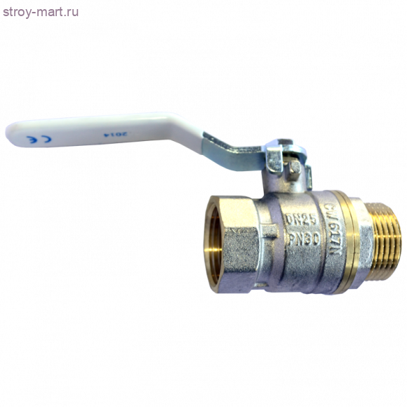 Кран шаровой латунь Faro 1202 Ду 25 ВР/НР рычаг STC 1202 - 4606034047231 Кран шаровой латунь Faro 1202 Ду 25 ВР/НР рычаг STC 1202 - 4606034047231