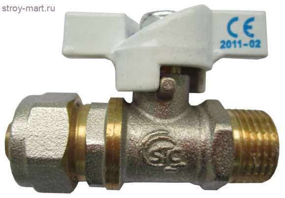 Кран шаровой латунь Faro 1227 Ду 3/4х Дн 20 НР/мп бабочка переходн STC 1227 - 4606034047835 Кран шаровой латунь Faro 1227 Ду 3/4х Дн 20 НР/мп бабочка переходн STC 1227 - 4606034047835