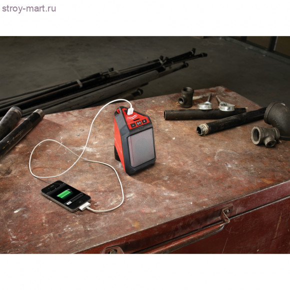 Аккумуляторный динамик беспроводной с Bluetooth® MILWAUKEE M12 JSSP-0 4933448380 Аккумуляторный динамик беспроводной с Bluetooth® MILWAUKEE M12 JSSP-0 4933448380
