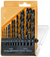 Набор сверл по металлу, 2-8 мм (через 0,5 мм), HSS, 13 шт.цилиндрический хвостовик / Sparta 723355 - С-000099311