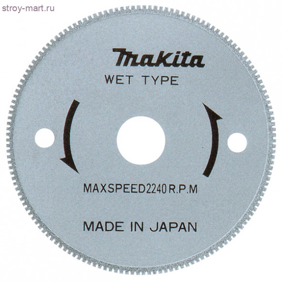 Диск алмазный сплошной,ф85х15мм,д\мокрого реза,д\керамики,стекла - B-21098 Диск алмазный сплошной,ф85х15мм,д\мокрого реза,д\керамики,стекла - B-21098