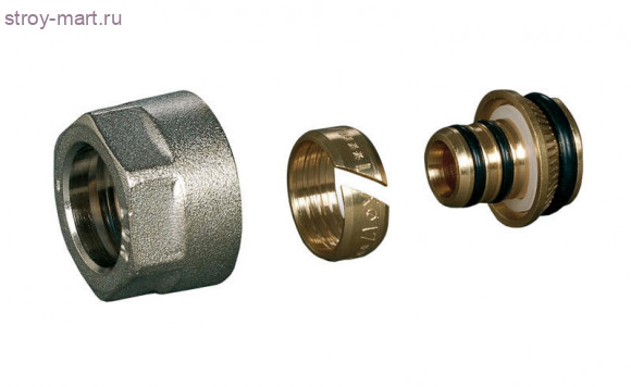 Соединитель компресс для мп Дн20х3/4 н/р - 027-8724