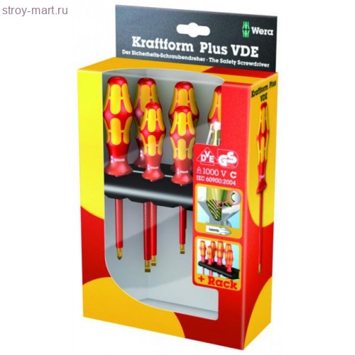 160 i/7 Набор отверток 006147 - WE-006147 160 i/7 Набор отверток 006147 - WE-006147