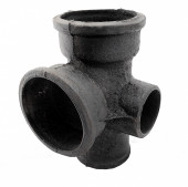 Крестовина чугун канализационн Ду 100х100х45° б/нап ГОСТ 6942-98 кос - 027-1834 Крестовина чугун канализационн Ду 100х100х45° б/нап ГОСТ 6942-98 кос - 027-1834
