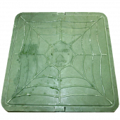 Люк полимер зелёный квадратный 655/550/60 15кН Ростов-Полимер - 004-0161 Люк полимер зелёный квадратный 655/550/60 15кН Ростов-Полимер - 004-0161