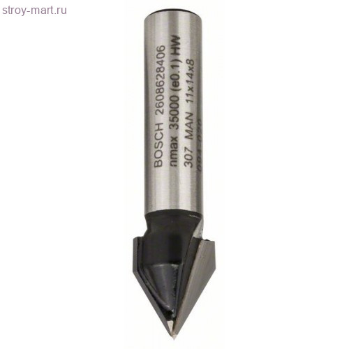 Фреза пазовая-V Std S8/D11/L14/60° - 2608628406