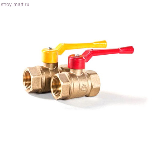 Латунный шаровой кран муфтовый для воды - 11Б27п5 р/б Ду20 Латунный шаровой кран муфтовый для воды - 11Б27п5 р/б Ду20