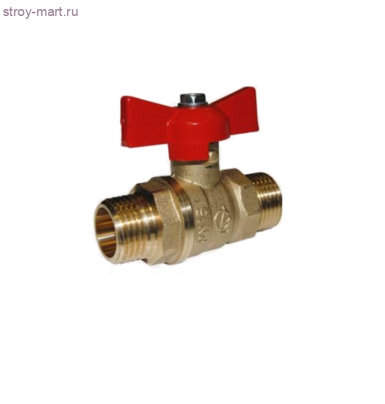 Кран шаровой латунь Стандарт 233 аналог 11б27п1 Ду 15 НР бабочка ГАЛЛОП 103203 Кран шаровой латунь Стандарт 233 аналог 11б27п1 Ду 15 НР бабочка ГАЛЛОП 103203