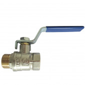 Кран шаровой латунь Solo 1802 Ду 32 ВР/НР полный проход рычаг STC 1802 Кран шаровой латунь Solo 1802 Ду 32 ВР/НР полный проход рычаг STC 1802