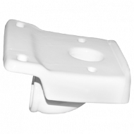 Полочка для унитаза белый б/комплекта Лобня - 4606034068519 Полочка для унитаза белый б/комплекта Лобня - 4606034068519