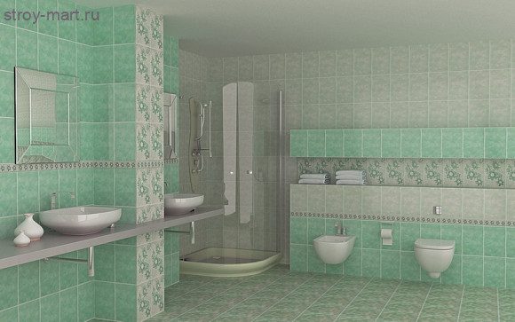 Валентино-С розовая Плитка настен. 20х30 Валентино-С розовая Плитка настен. 20х30