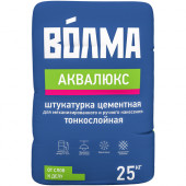 Штукатурка Цементная «Волма - АкваЛюкс», 25 кг (48 шт/под) - С-000125644