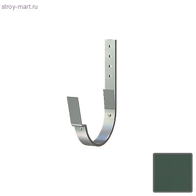 Lindab, Крюк крепления желоба 210 мм,125мм (830) RAL 6020 зеленый - С-000051976 Lindab, Крюк крепления желоба 210 мм,125мм (830) RAL 6020 зеленый - С-000051976