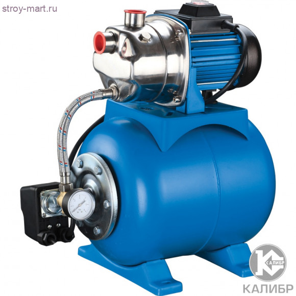 Станция водоснабжения (насос нерж.) "Калибр СВД - 650 Н" Станция водоснабжения (насос нерж.) "Калибр СВД - 650 Н"