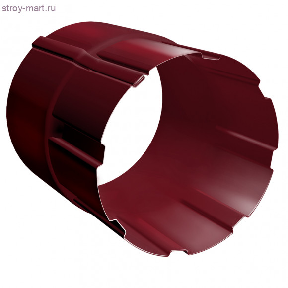 Grandline, Соединитель трубы 100 мм RAL 8017 - С-000122214