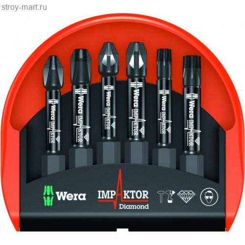 Набор бит Mini-Check Impaktor 4 057695 - WE-057695 Набор бит Mini-Check Impaktor 4 057695 - WE-057695