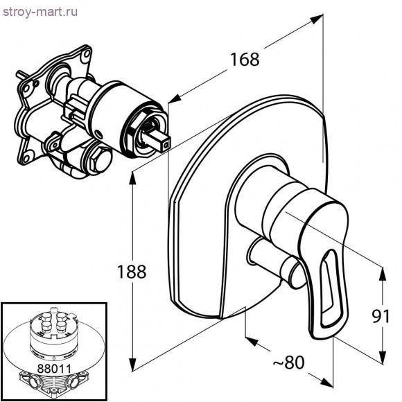 KLUDI MX 336500562 KLUDI MX 336500562