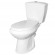 Унитаз-компакт Элисса-Н белый косой выпуск в комплекте Оскол - 4606034143292
