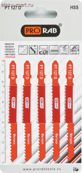 Пильные полотна по металлу Prorab PT 127 D Пильные полотна по металлу Prorab PT 127 D