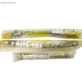 Подводка гибкая для газа сталь нерж H1/2-H1/2 L=1,0 м Tuboflex - 4606034123737 Подводка гибкая для газа сталь нерж H1/2-H1/2 L=1,0 м Tuboflex - 4606034123737