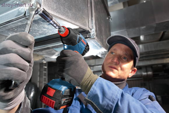 Аккумуляторный ударный гайковерт Bosch GDX 14,4 V-LI Professional - 06019B8004 Аккумуляторный ударный гайковерт Bosch GDX 14,4 V-LI Professional - 06019B8004