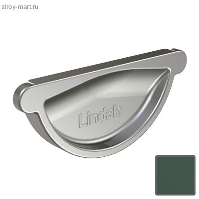 Lindab, Заглушка комбинированная,125мм (830) RAL 6020 зеленый - С-000051973