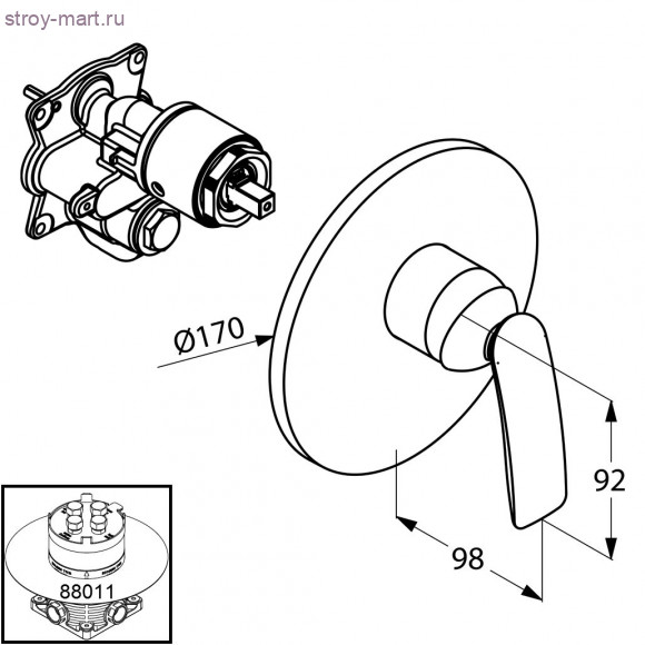 KLUDI BALANCE 526550575 KLUDI BALANCE 526550575