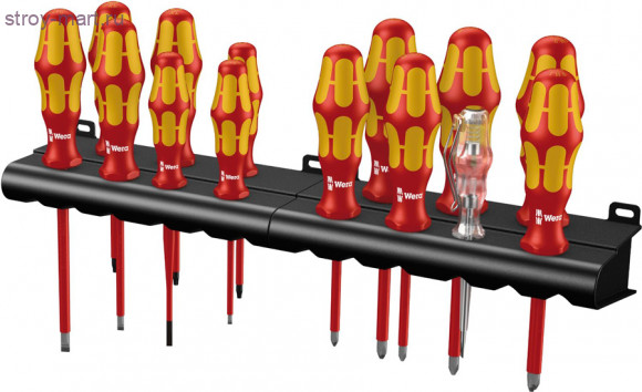 Набор отверток WERA Kraftform Big Pack 100 VDE , 105631 - WE-105631 Набор отверток WERA Kraftform Big Pack 100 VDE , 105631 - WE-105631