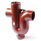 Сифон чугун Дн 150 для горизонтальных и вертикальных трубопроводов SML - 027-7881 Сифон чугун Дн 150 для горизонтальных и вертикальных трубопроводов SML - 027-7881