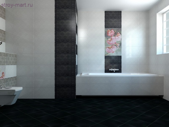 Glamour Negro Плитка настенная 31,6x59,34 Glamour Negro Плитка настенная 31,6x59,34