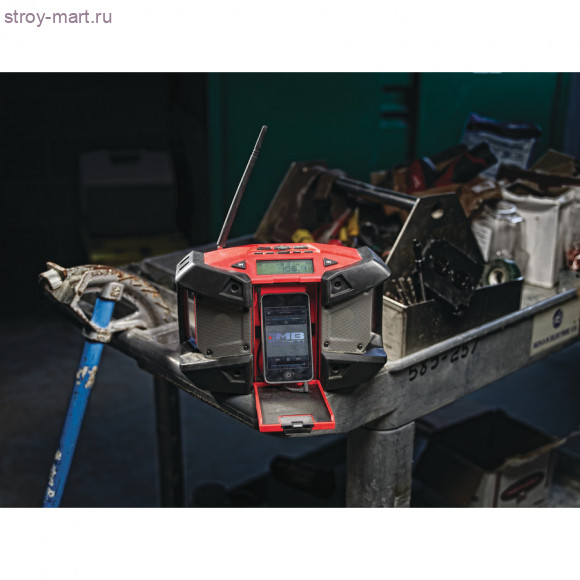 Радио с возможностью подключения MP3 плееров MILWAUKEE M12 C12 JSR-0 4933416365 Радио с возможностью подключения MP3 плееров MILWAUKEE M12 C12 JSR-0 4933416365