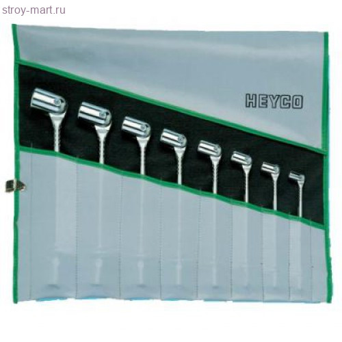 Набор двусторонних шарнирных ключей R 493-7-M - HE-00493743082