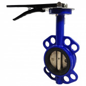 Затвор дисковый поворотный Ду 125 Ру16 межфл КНР - 007-0384