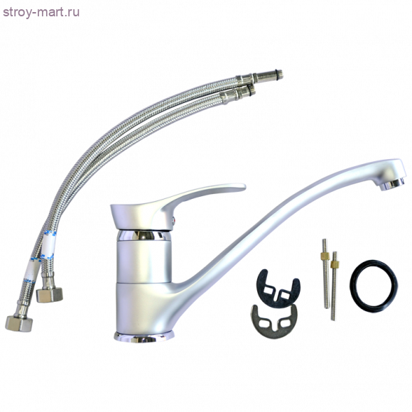 Смеситель одноручный для мойки Аврора съемный картридж 40мм STC 5302 - 4606034138137 Смеситель одноручный для мойки Аврора съемный картридж 40мм STC 5302 - 4606034138137