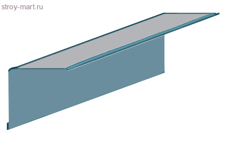 Угол PВ 40х40, белый оцинк. L=3.00 - С-000102449