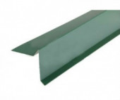Фартук фронтонный S5, L-2 м, PE 04, RAL 6005 зеленый - С-000098642