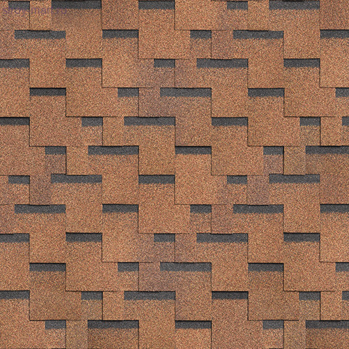 Кровельная плитка Шинглас Кадриль Аккорд «Миндаль» (3 кв. м в уп.) - С-000111564