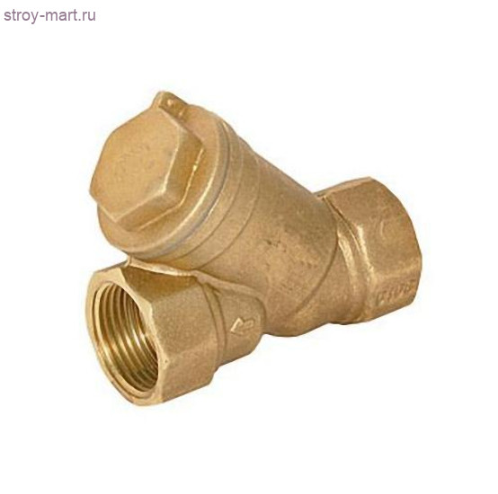 Фильтр сетчатый латунь Y пломб Ду 50 ВР/ВР - 036-0308 Фильтр сетчатый латунь Y пломб Ду 50 ВР/ВР - 036-0308