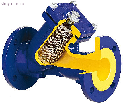 Фильтр сетчатый чугун 821А Ду 65 Ру16 фл Zetkama 821А-065-С49 Фильтр сетчатый чугун 821А Ду 65 Ру16 фл Zetkama 821А-065-С49