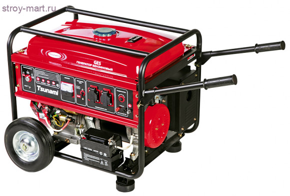 Генератор бензиновый Tsunami GES 8001E Генератор бензиновый Tsunami GES 8001E