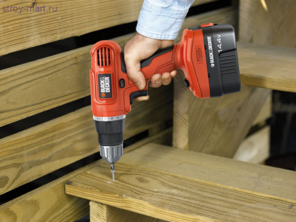 Аккумуляторная дрель-шуруповерт 14.4 В, Ni-Cd, 1 скорость EPC14CA Аккумуляторная дрель-шуруповерт 14.4 В, Ni-Cd, 1 скорость EPC14CA