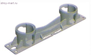 Шаблон серый L=154мм под смеситель Firat - 4606034033890