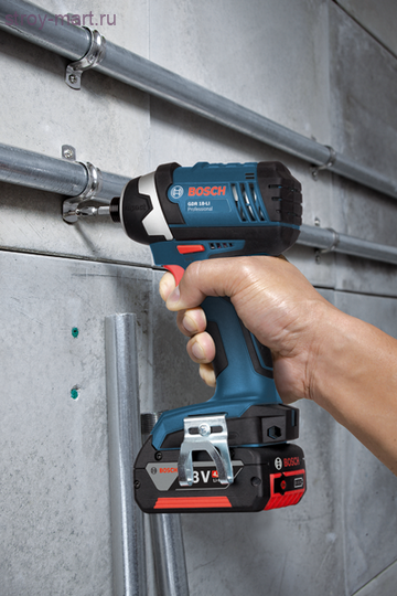 Аккумуляторный ударный гайковерт Bosch GDR 18 V-LI Professional - 06019A130E Аккумуляторный ударный гайковерт Bosch GDR 18 V-LI Professional - 06019A130E