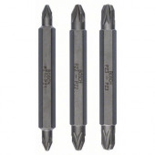 3 БИТЫ ДВУСТОРОННИЕ 60ММ PZ - PZ - 2607001749 3 БИТЫ ДВУСТОРОННИЕ 60ММ PZ - PZ - 2607001749