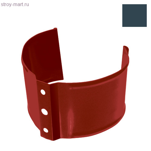 Grandline, Кронштейн трубы на кирпич, 90 мм, RAL 7024 серый - С-000103637