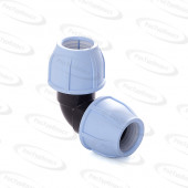 Отвод ПЭ Дн 63 компресс РосТурПласт 14416
