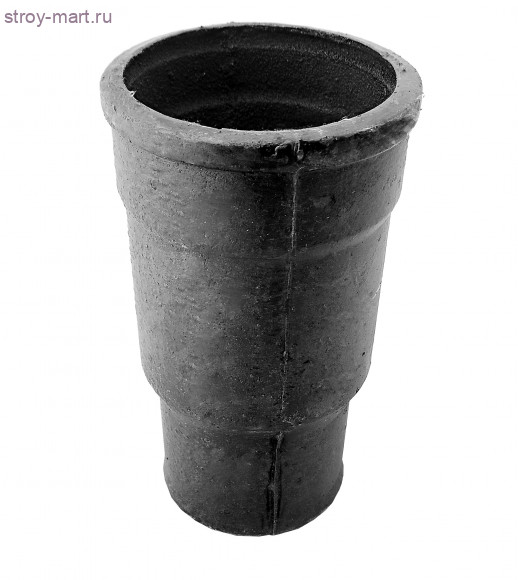 Патрубок чугун канализационн Ду 100 б/нап L=450мм ГОСТ 6942-98 компенсационн - 027-1847 Патрубок чугун канализационн Ду 100 б/нап L=450мм ГОСТ 6942-98 компенсационн - 027-1847